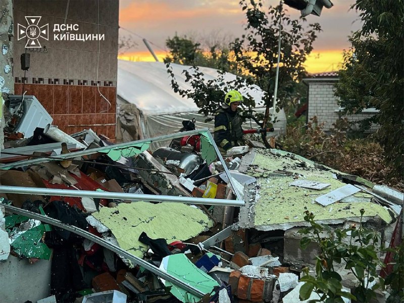 Overnight, Russia struck food warehouses and Red Cross facilities in Boryspil, the Prime Minister said.