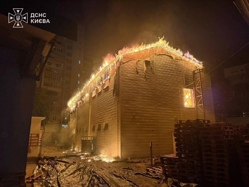 Overnight, Russia struck food warehouses and Red Cross facilities in Boryspil, the Prime Minister said.