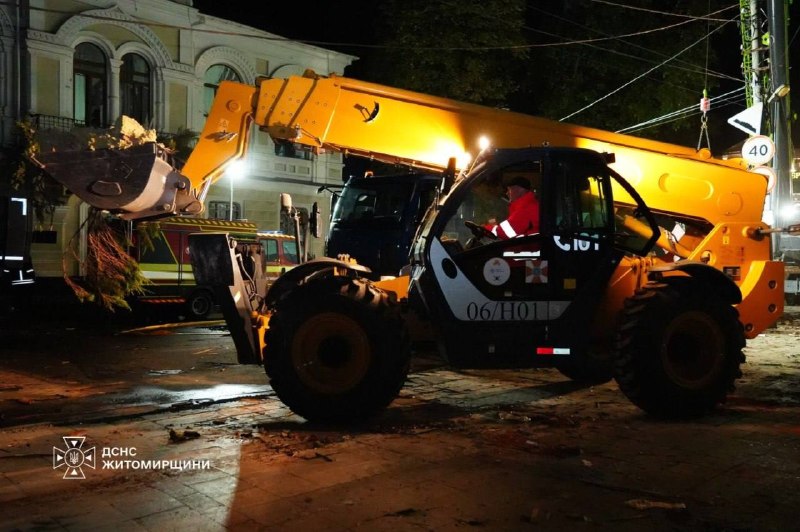 Death toll of Russian strikes in Zhytomyr yesterday increased to 3 killed, 53 wounded