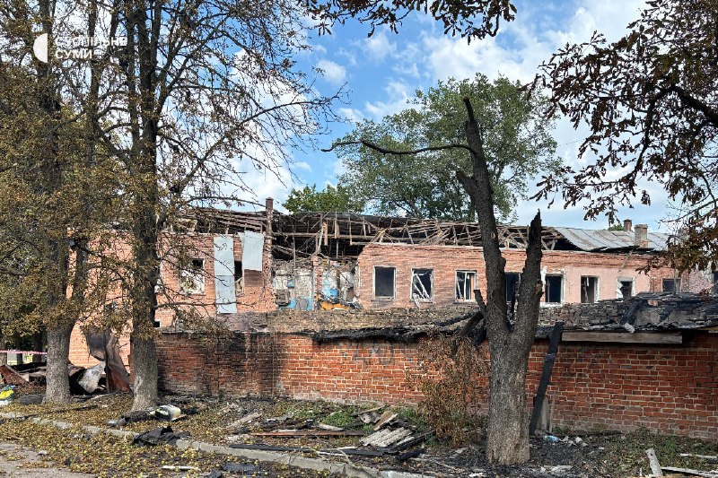 6 people wounded as result of Russian strike at the residential house in Sumy