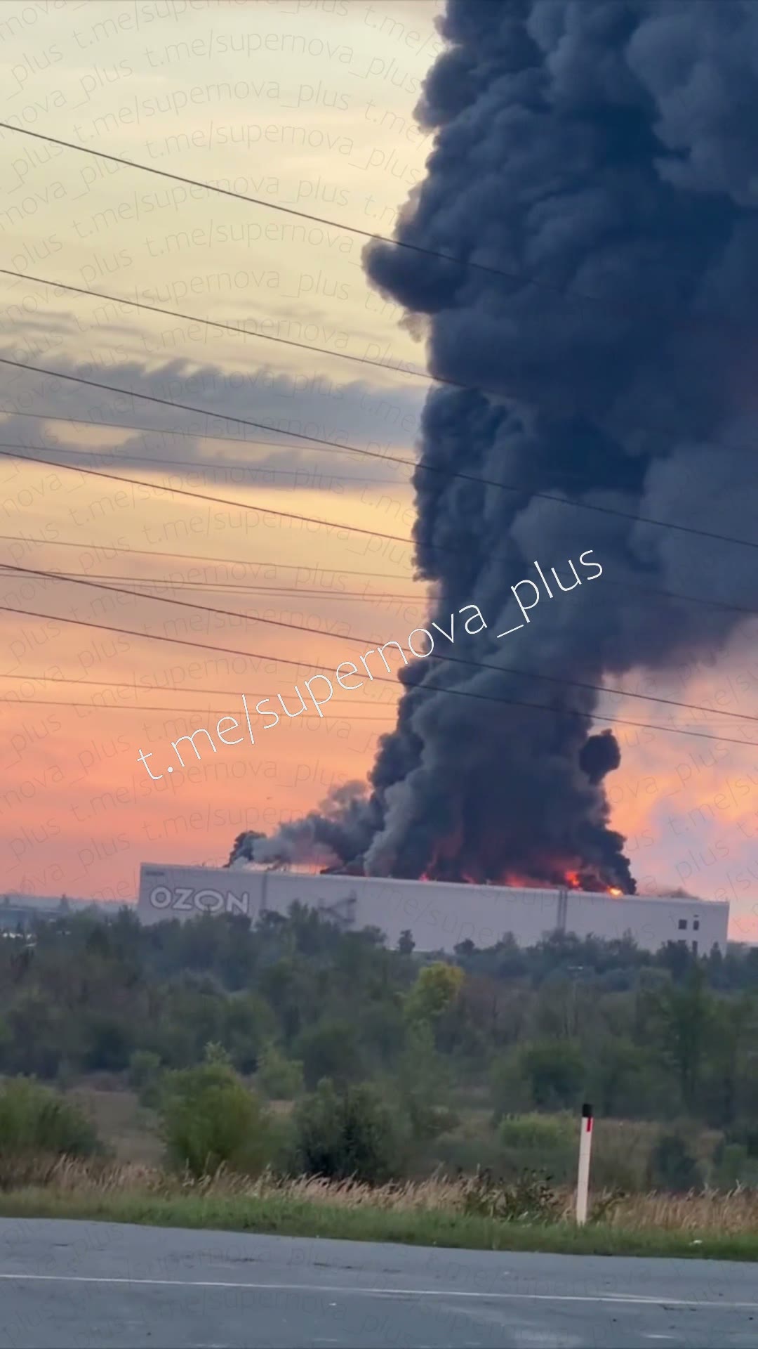 Drones have attacked Ozon warehouses in Chapaevsk, Samara region 