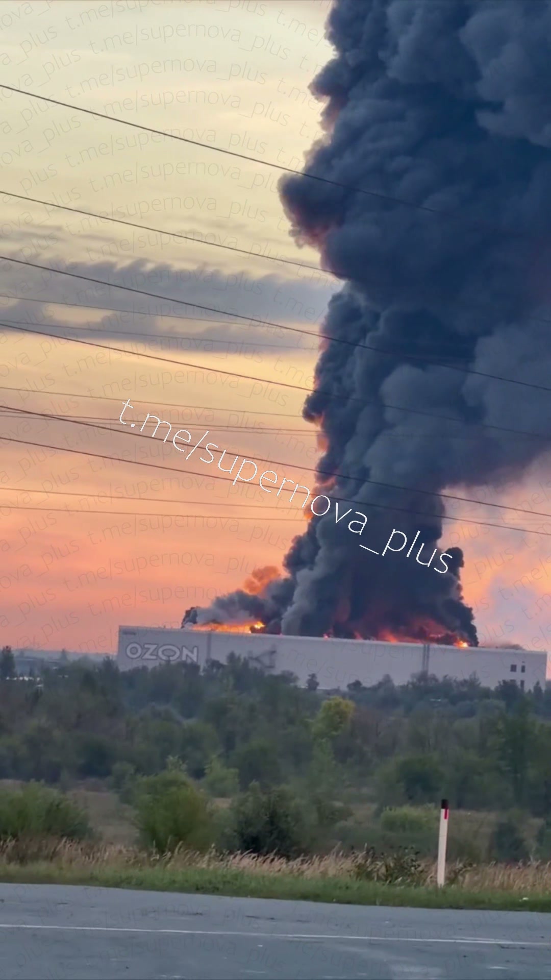 Drones have attacked Ozon warehouses in Chapaevsk, Samara region 