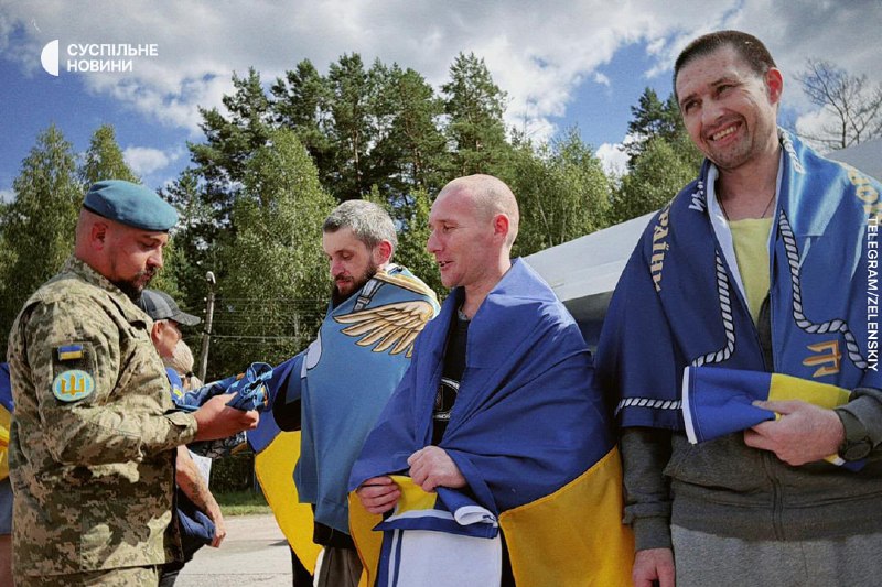 Iš Rusijos nelaisvės paleista 10 Ukrainos karių