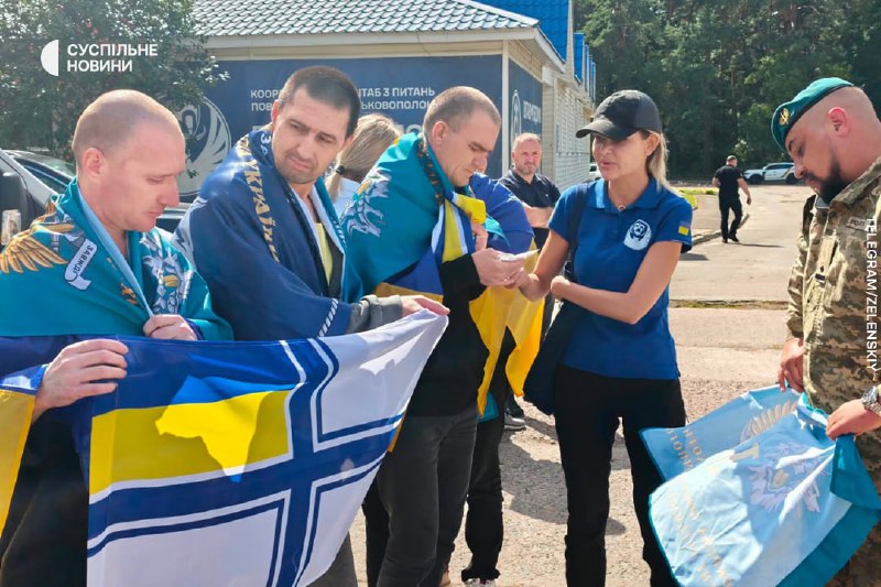 Iš Rusijos nelaisvės paleista 10 Ukrainos karių