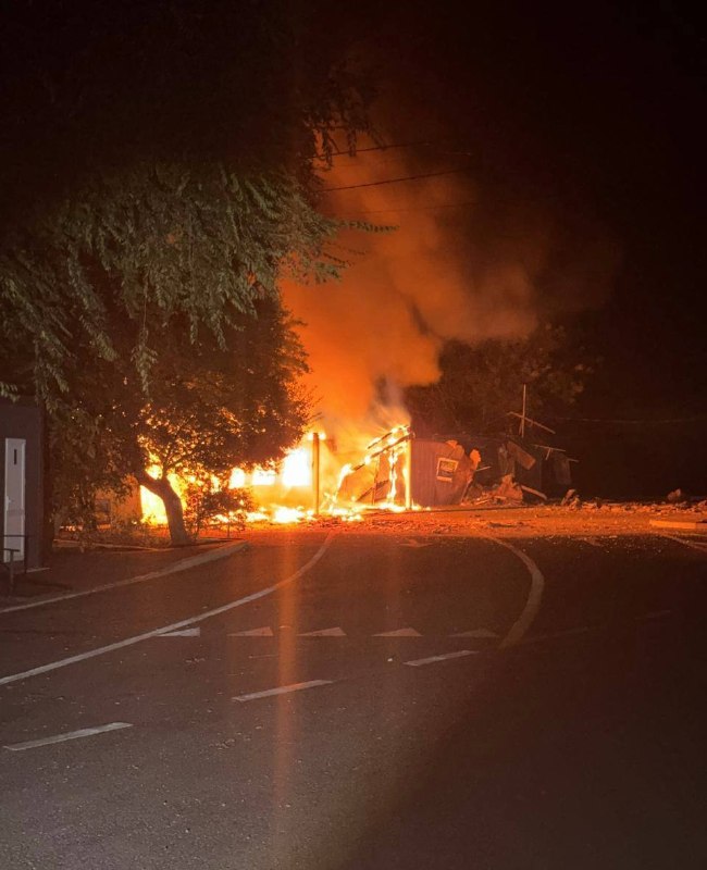 Russians damaged the international checkpoint Vinogradovka - Vulcanesti with UAV strike