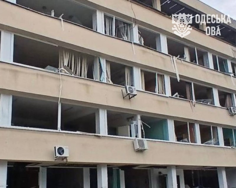 Widespread damage in Odesa as result of Russian strikes 