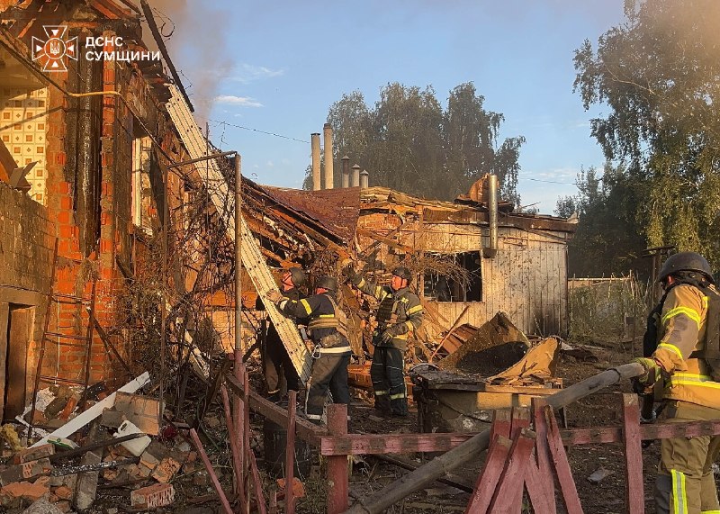 1 person killed, 4 wounded as result of Russian strikes in Sumy region
