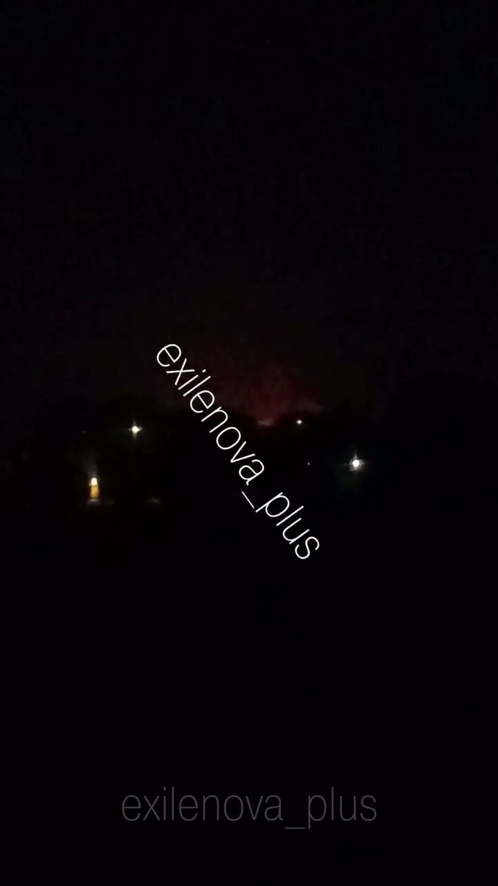 Violent explosions were reported at the airbase in Yeysk