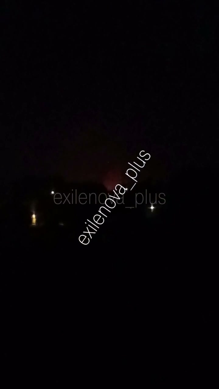 Violent explosions were reported at the airbase in Yeysk