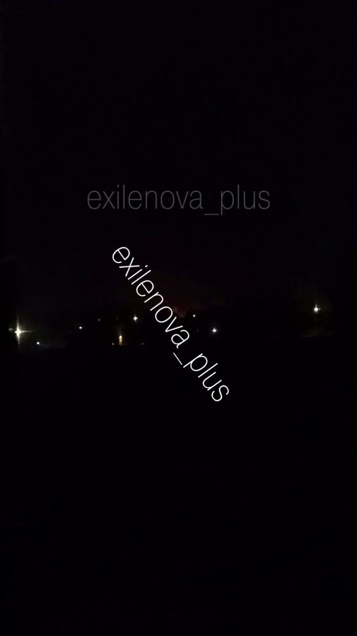 Violent explosions were reported at the airbase in Yeysk