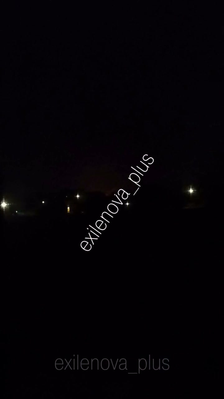 Violent explosions were reported at the airbase in Yeysk