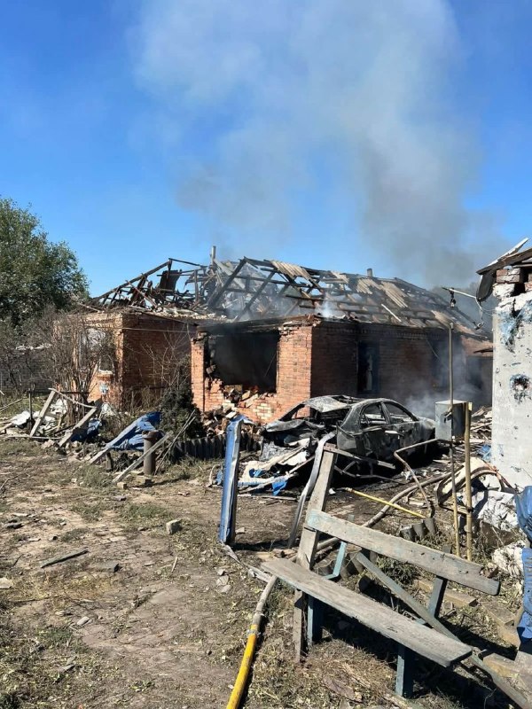 Russian aviation conducted airstrike with 2 FAB-250 bombs at Bylbasivka town near Sloviansk. 2 people killed, 2 more wounded