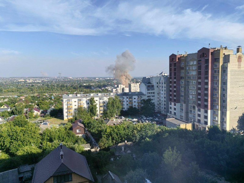 Explosions were reported in Belgorod