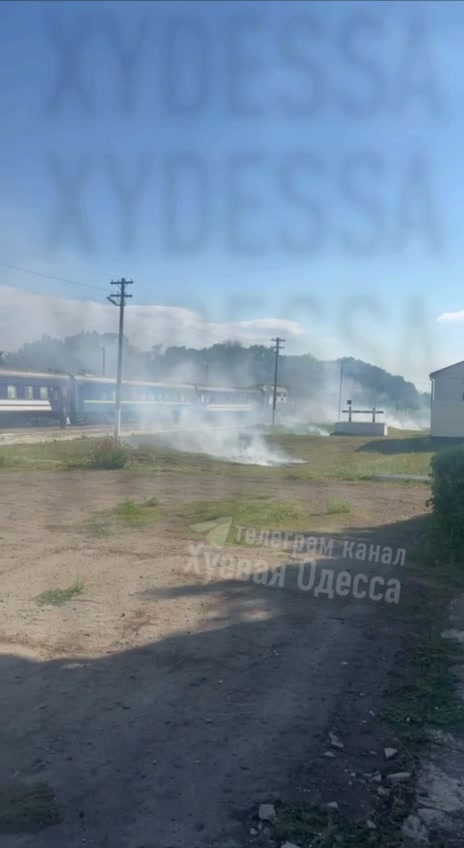 Русия атакува влака Одеса-Днепър с дронове, няма жертви