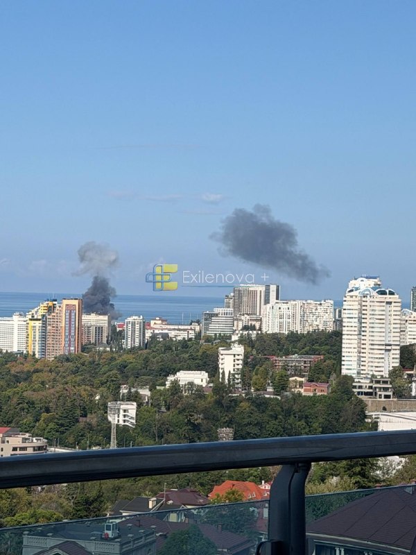 Explosions were reported at port in Sochi