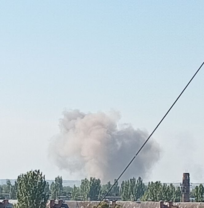 Violent airstrikes in Kramatorsk