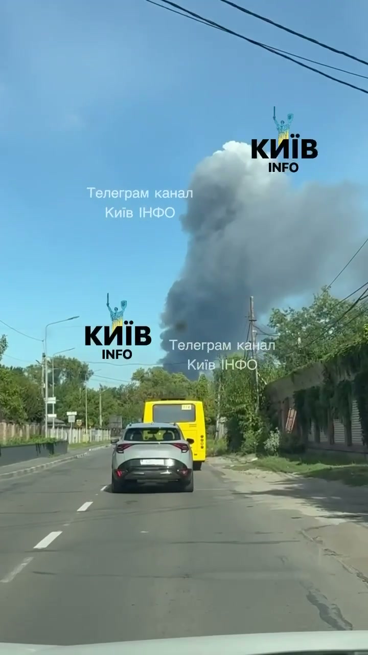More explosions were reported in Kyiv, amid intermittent drones raid 