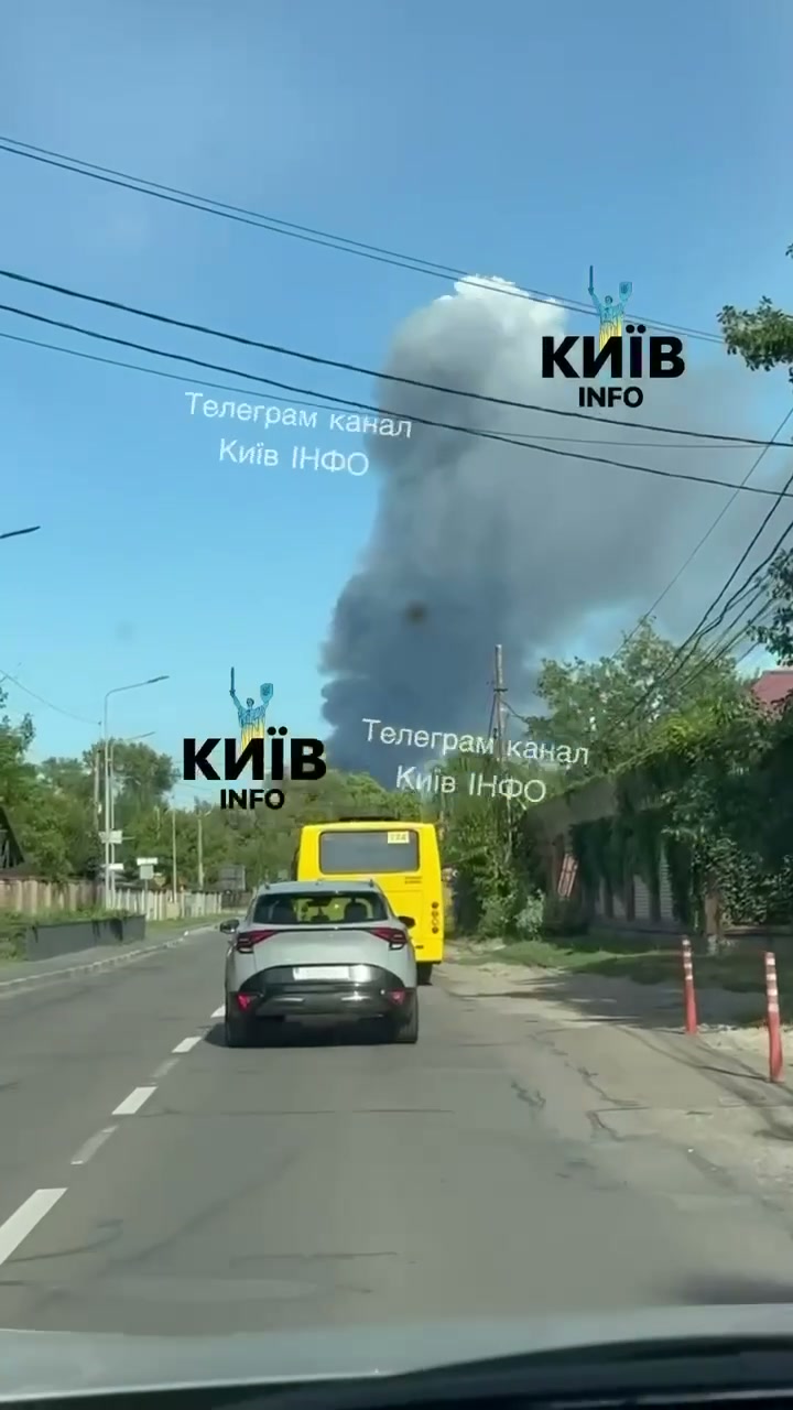 More explosions were reported in Kyiv, amid intermittent drones raid 