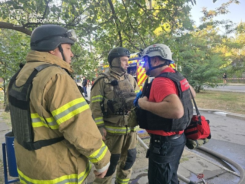 Due persone sono rimaste ferite a seguito di un attacco russo a Zaporizhzhia.