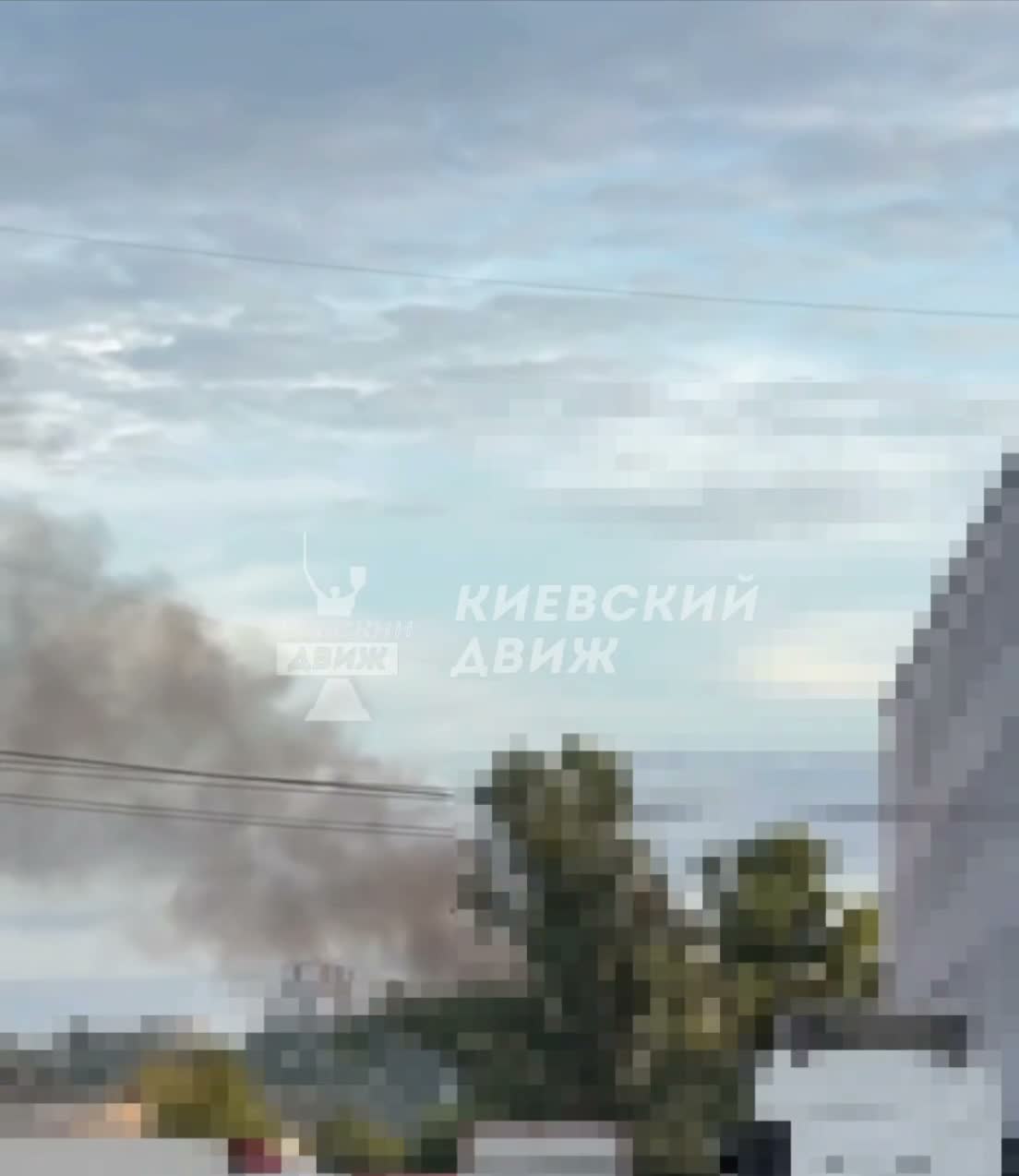 Another drone strike was reported against fuel station in Kyiv 