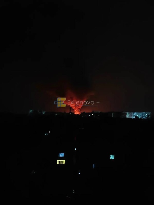 Power blackout at the occupied part of Donetsk region after explosions in Snizhne