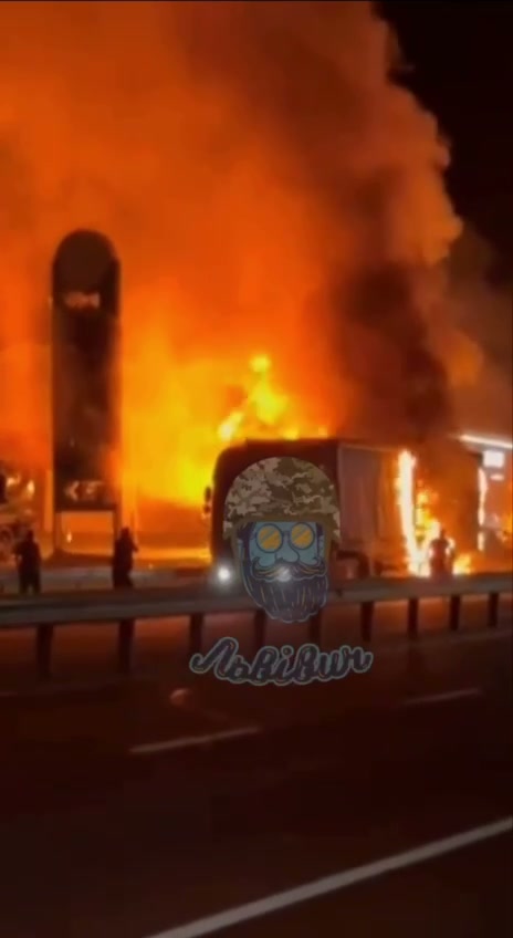 پهپادها یک ایستگاه سوخت را در منطقه ولین، در نزدیکی مرز با لهستان، هدف قرار داده‌اند.