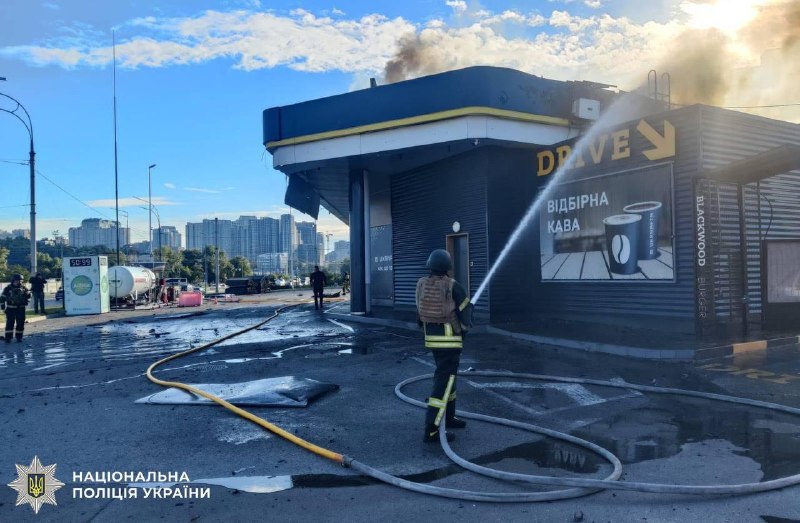 1 Tote, 8 Verletzte durch russische Angriffe in Kiew