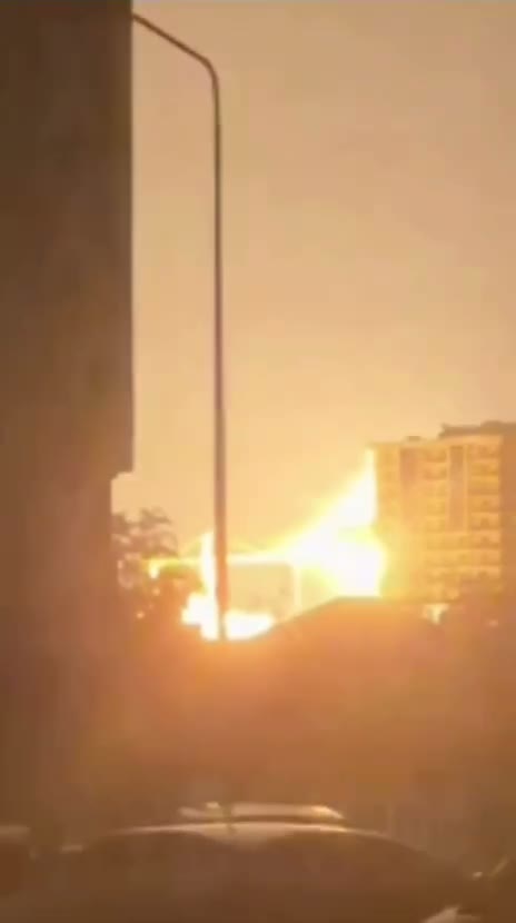 Drönattack mot bostadshus i Odesa