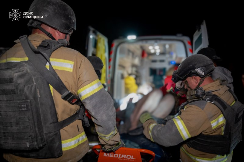 8 personer skadade vid ryska flyganfall i Sumy