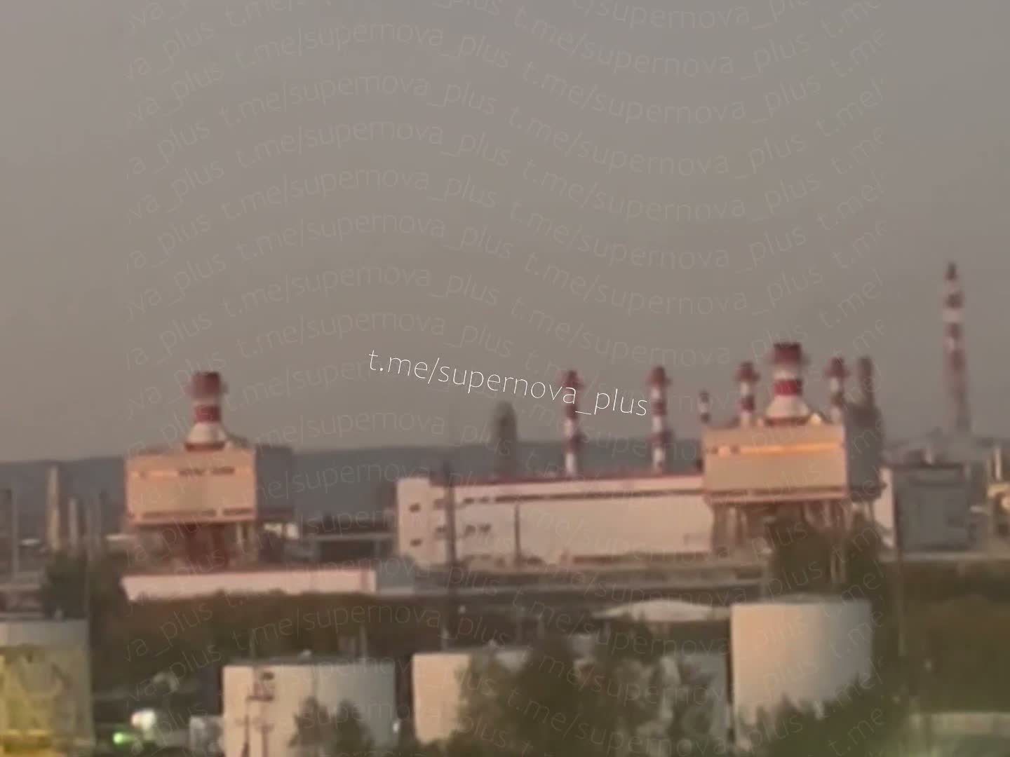 Atak dronowy na rafinerię ropy naftowej w Perm