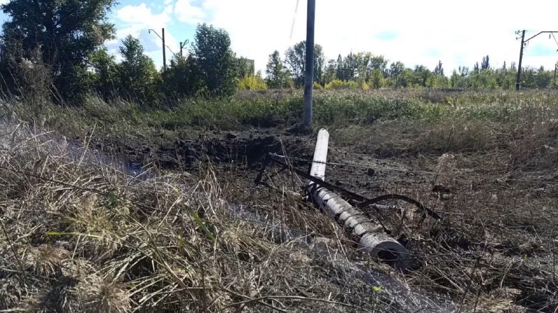 Destruction in Sloviansk as result of Russian airstrikes