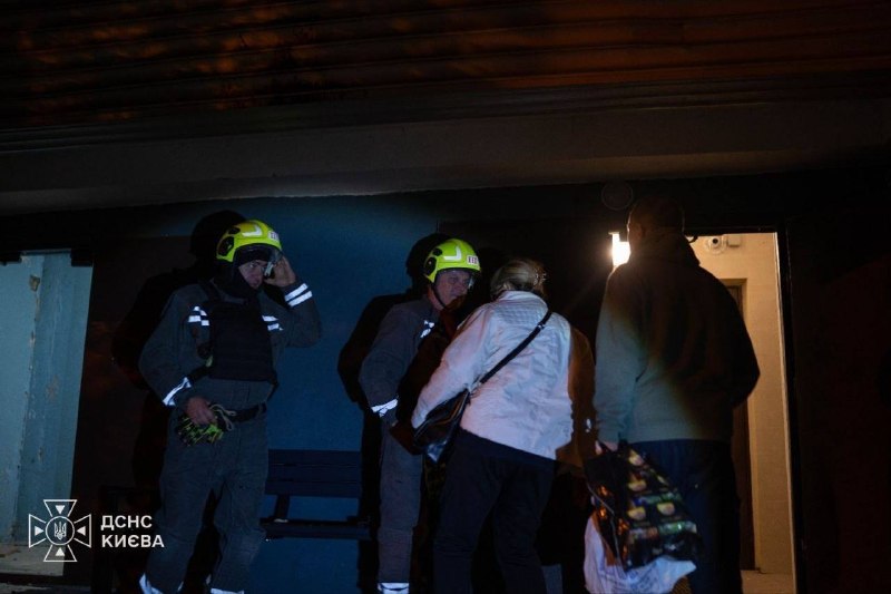 4 feriti a seguito di attacchi russi a Kyiv durante la notte