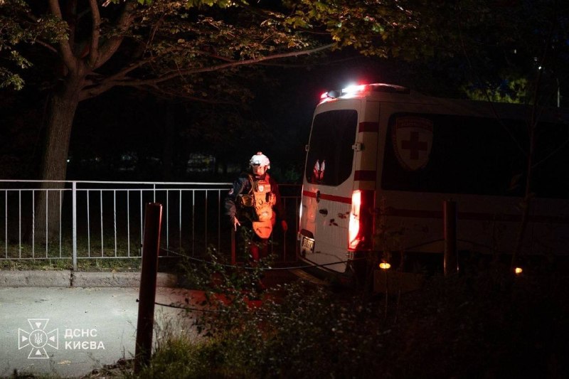 4 feriti a seguito di attacchi russi a Kyiv durante la notte
