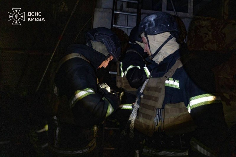 4 feriti a seguito di attacchi russi a Kyiv durante la notte