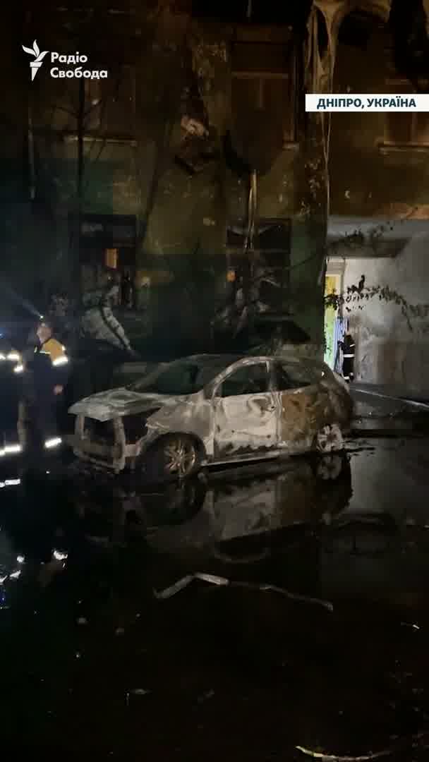 3 gewonden door Russische aanval in Dnipro