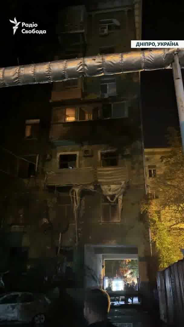 3 gewonden door Russische aanval in Dnipro