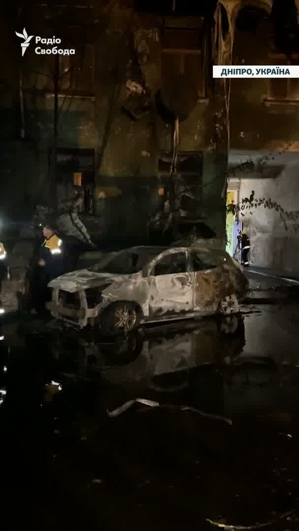 3 gewonden door Russische aanval in Dnipro