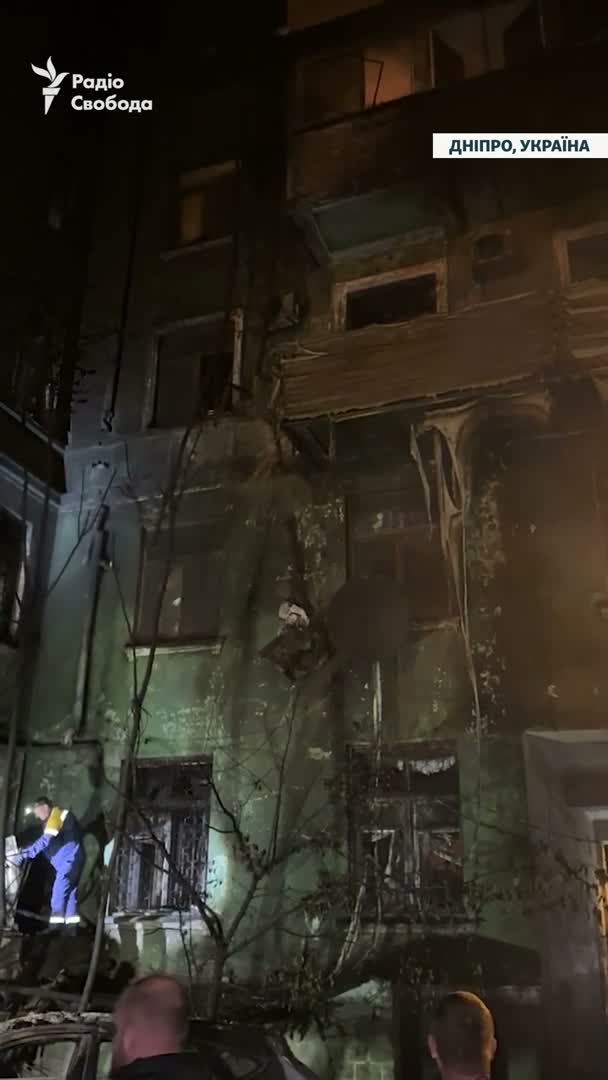 3 gewonden door Russische aanval in Dnipro