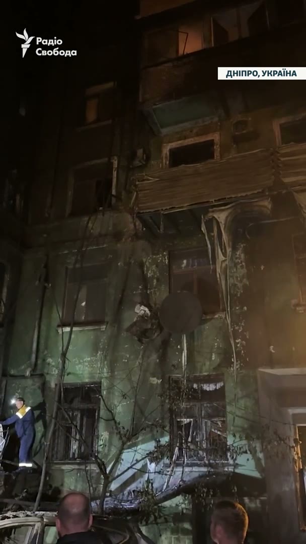 3 gewonden door Russische aanval in Dnipro