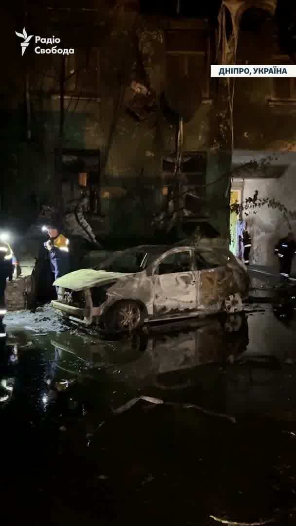 3 gewonden door Russische aanval in Dnipro