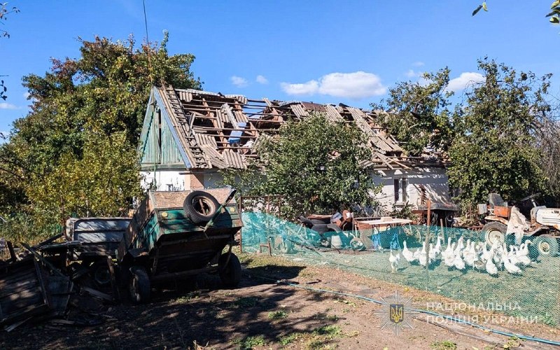 2 people wounded as result of drone strikes in Zaporizhzhia district