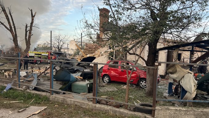 Au moins 19 blessés suite à des frappes russes à Krementchouk, région de Poltava.