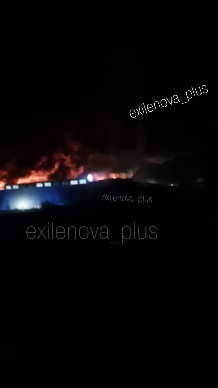 Des bombardements sur une usine de construction de silos à Sasso, dans la région de Riazan.