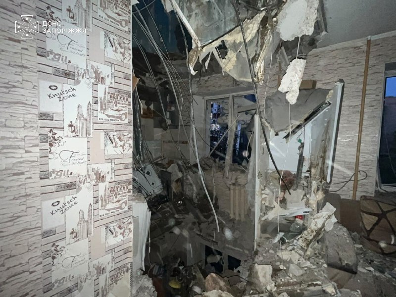1 mort, 8 blessés suite à des frappes russes à Zaporizchja