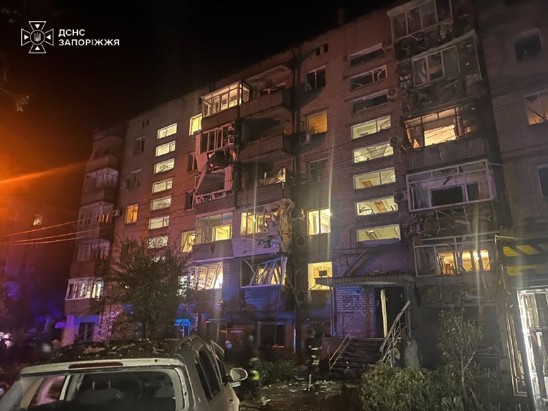 1 mort, 8 blessés suite à des frappes russes à Zaporizchja