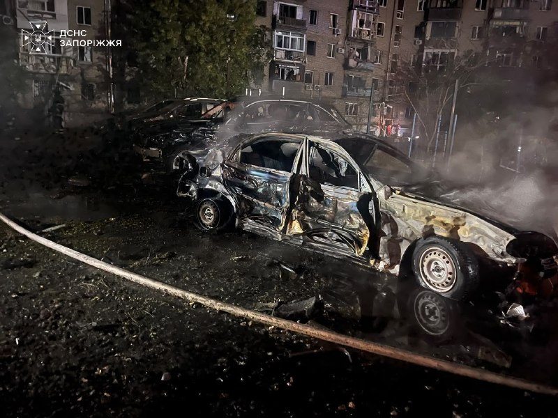 1 mort, 8 blessés suite à des frappes russes à Zaporizchja