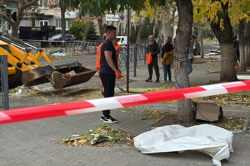 Damage in Mykolaiv as result of Russian drone strikes