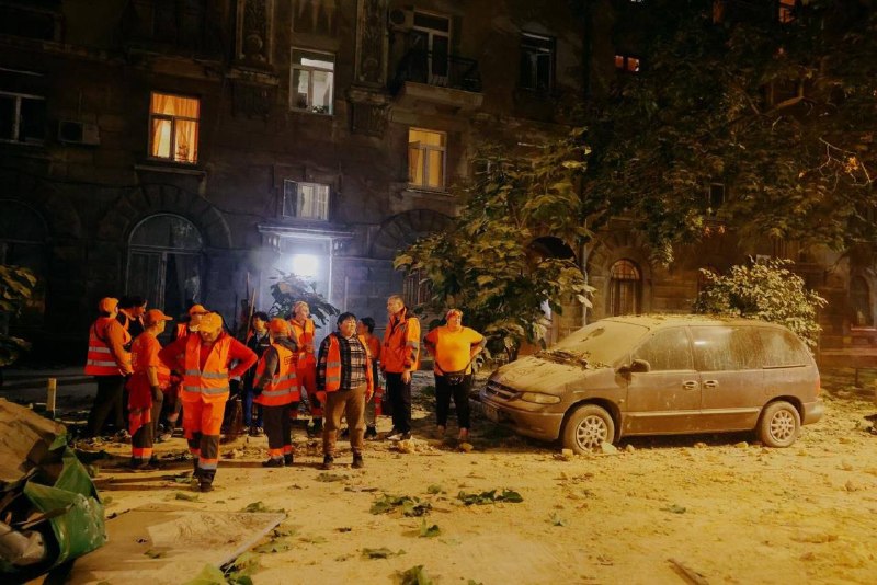 Пошкодження в Одесі внаслідок російських ударів