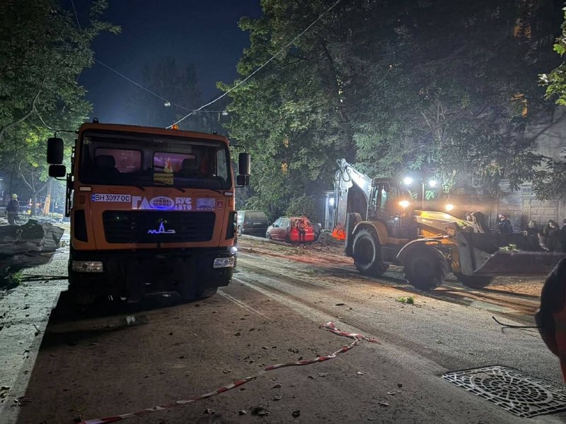 Пошкодження в Одесі внаслідок російських ударів
