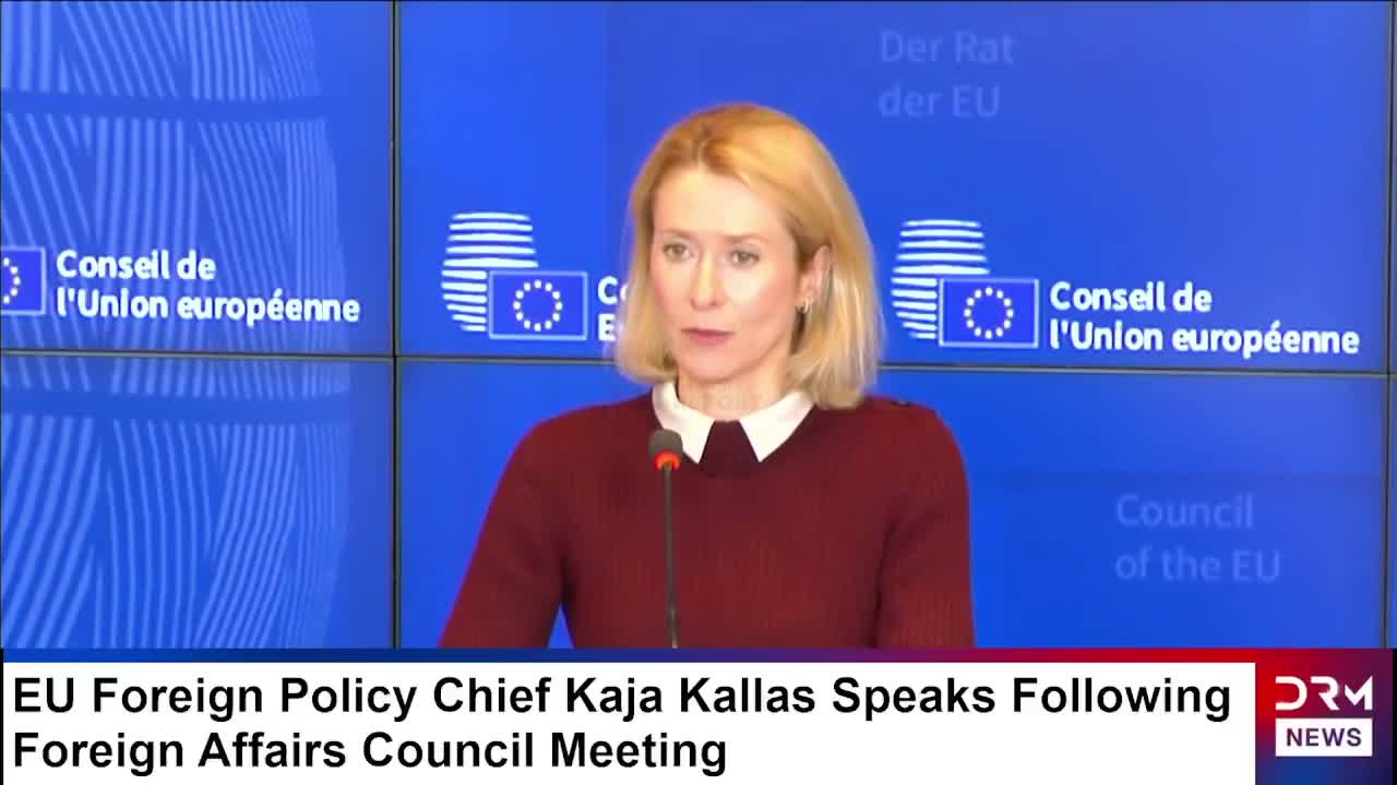 EU foreign policy chief Kaja Kallas: Today, ministers adopted nearly 1,600 new sanctions listings targeting Russia's military-industrial complex. This is the largest single expansion of the EU sanctions list since Russia's war began. We are making it significantly harder, slower, and more expensive for Russia to produce the weapons it uses to kill Ukrainians.